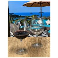 Juego de plástico de 4 (23 oz), juego de vasos Tritan sin BPA, vasos irrompibles, copas de vino - details 2