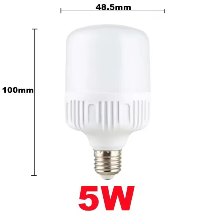 100W E27 LED boca de tornillo 220V no parpadeante brillo blanco protección ocular bombilla de alta disipación de calor - 1