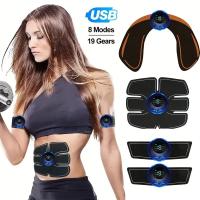 Equipo de Fitness Abdominal, cadera y brazo, Parche de masaje, pantalla Digital, deportes al aire libre, perezoso - details 1