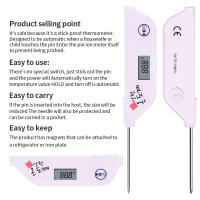 Termómetro Digital TM1000 para alimentos, Sensor de temperatura para agua, leche y aceite, herramientas de cocina - details 5