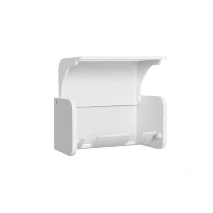 Soporte para cepillos de dientes autoadhesivo de pared, adecuado para dormitorios y baños, de 2 cepillos - 1