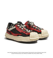 Zapatillas de Disolución de Cabeza de Carapazón Plataforma de Cebra Retro - details 12