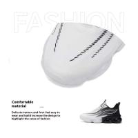 Zapatos deportivos de malla ligeros y transpirables para hombre con suelas de PVC, correas suaves para correr, caminar y estar a la moda en primavera y verano - details 4