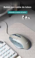 El nuevo G3 con cable RGB música ritmo ratón mecánico portátil USB de escritorio juego de ratón - details 11