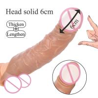 Funda reutilizable Leten, condón extensor grande, retrasa la eyaculación, alarga el pene masculino, juguetes sexuales para adultos para hombres - details 2