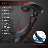 Empaque privado SEXY Control remoto Masajeador de próstata masculino Vibradores de tapón anal Masturbador masculino Vibrador de consolador Juguete sexual para mujer - details 1