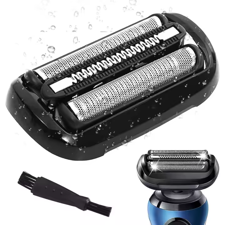 Cabeza de Afeitadora Compatible con Braun Series 5 Cuchilla de Reemplazo con Cepillo de Limpieza - 1