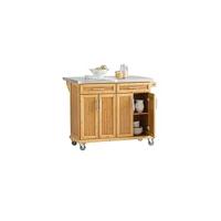 Carro de cocina multifuncional con 2 cajones y 2 estantes Gran encimera Ideal para bar y comedor - details 26