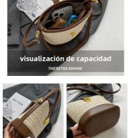 Nueva Bolsa de Verano 2025 Bolsa de Cruz Retro Versátil Estilo Tejido de Internet Famoso - details 6