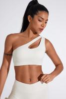Sujetadores deportivos sexys de un hombro para mujer, Top de Yoga, chaleco de secado rápido para Yoga, gimnasio, correr, Fitness - details 10