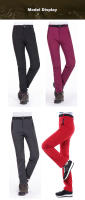 LNGXO Pantalones de Vellón para Invierno Impermeables, Cálidos, Ideales para Senderismo, Escalada, Camping Material de Spandex 7% - details 9