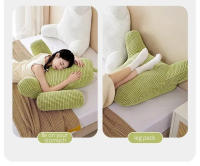 Cojín de respaldo para sofá de oficina, almohada de lectura triangular para aliviar el dolor - details 9