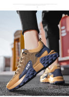 Zapatos deportivos informales de marca para hombre, zapatos transpirables para caminar, zapatillas ligeras y cómodas antideslizantes para hombre - details 10