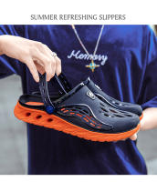 Sandalias de piscina para hombre, zapatos de playa cómodos para exteriores, zuecos de jardín, zapatillas antideslizantes de agua informales, chanclas de verano - details 13