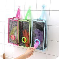 Soporte de bolsa de plástico para cocina, dispensador de bolsas de pared para compras, agujeros de acceso, organizador de basura - details 2