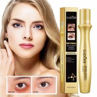 Eliminación instantánea de bolsas de ojos, cuentas rodantes, suero de masaje, Retinol, antiarrugas, piel firme, antihinchazón de ojeras, ilumina el cuidado de los ojos - details 1