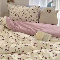 Juego de Ropa de Cama de Moda Blanca Sólida Tamaño Cama Básico a Grande - details 0
