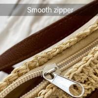 Bolsos nuevos Bolsos de hombro para mujer Bolso de mano Bolso de playa Bolso tejido de paja Monederos de punto de paja - details 8