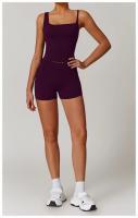 Pantalones cortos de Yoga de cintura alta afilados para mujer, pantalones cortos deportivos ajustados de secado rápido con realce de melocotón para correr y Fitness - details 22