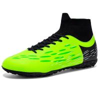 Zapatos de Fútbol de Caña Alta Ultraligeros Zapatillas de Fútbol Antideslizantes para Entrenamiento en Césped, Nuevos 2024 - details 4