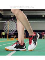 Zapatos profesionales de bádminton, zapatos de voleibol, zapatos de tenis, zapatos de entrenamiento deportivo de competición para estudiantes de secundaria, antideslizantes, resistentes al desgaste y transpirables. - details 3