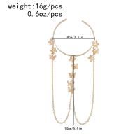 Brazalete de Hojas Doradas Encanto de Torsión para Mujeres Brazalete de Diosa Grieca - details 28