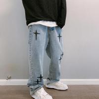 Jeans de Pierna Ancha y Estilo Callejero Nuevo 2025 Pantalones Cargo de Denim Suelto y Casual con Estilo Coreano - details 9