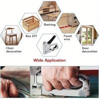 Juego eléctrico 3 en 1 de clavadora para tapices, ideal para madera, manualidades, - details 2