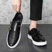 Nueva calidad al por mayor, zapatos de vestir negros de primavera, diseño de hebilla, zapatillas formales informales para hombres después del trabajo, fábrica de Wenzhou - details 7