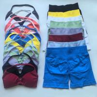 Conjunto de Gimnasio de Impacto para Mujeres Top de Cintura Alta, Bra de Yoga sin Costuras, Pantalones de Entrenamiento Conjunto Deportivo de 2 Piezas - details 3