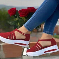 Sandalias para caminar de verano para mujer, zapatos de plataforma cómodos e informales, adecuados para caminar y acampar - details 1