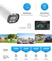 Cámara de Seguridad Inteligente para el Hogar TUYA 6MP POE IP Audio Bidireccional Visión Nocturna - details 6