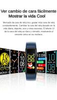 Smart Band 2024, Reloj Inteligente para Hombres y Mujeres - Monitor de Salud para Frecuencia Cardíaca, Oxígeno en Sangre y Sueño, Resistente al Agua 3ATM, Pulsera de Actividad Compatible con Teléfonos Android Xiaomi Huawei iOS - details 10