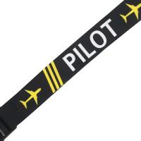 Soporte de etiqueta de nombre, correa para teléfono móvil, cinta, llaves, llavero, cordones de piloto, cordón seguro para volar, necesito que estés aquí, soporte para insignia - details 3