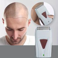 Afeitadora eléctrica recíproca para hombres, recortadora de barba recargable por USB, afeitadora de cabello eléctrica sin cables - details 4