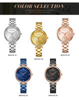 Reloj de Vestir con Diamantes para Mujer MINI FOCUS, Movimiento de Cuarzo Japonés, Resistente al Agua 30M, Brazalete de Acero Inoxidable, Elegante Reloj de Pulsera Analógico - details 3
