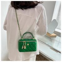 Bolso pequeño Popular de este año para mujer, novedad de verano 2025, bolso de mano acolchado con cadena, bolso de hombro tipo bandolera con caja versátil - details 19