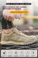 Hombre anti-perforación anti-desgarro obra de construcción seguro de trabajo zapatos de chapa de acero zapatos aislados de seguridad zapatos deportivos - details 4