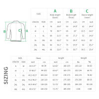 WOSAWE Chaqueta de Ciclismo Visibilidad Alta, Multifuncional, A Prueba de Viento, Secado Rápido, Manga Larga, Cuello Mandarín - details 4