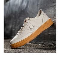 Xiaobai zapatos de hombre 2025 nueva superficie de cuero de verano deportes suela suave transpirable No. 1 zapatos de junta casual zapatos de cuero de los hombres. - details 5