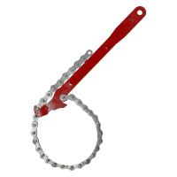 Llave de cadena de acero al carbono, 12 pulgadas, tubo de cadena, servicio pesado, drenaje Universal - details 0