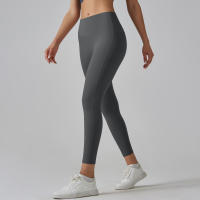 Hmidou-mallas de gimnasio con bolsillos para mujer, pantalones de Yoga, Fitness, cintura alta, Control de barriga, correr, entrenamiento - details 41