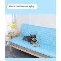 Estera de Seda de Hielo para Mascotas Refrescante de Verano, Antideslizante, Transpirable para Perros - details 1