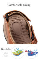 Sandalias clásicas para hombre, sandalias de cuero genuino de verano, zapatos transpirables de cuero de vaca para hombre, sandalias suaves para hombre al aire libre, sandalias romanas - details 4