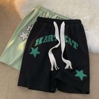 Pantalones Cortos de Moda Casual para Hombres Estampado de Estrellas de Hielo - details 1