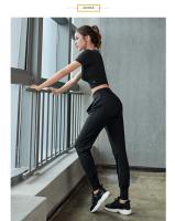 Pantalones Deportivos de Cintura Alta Secado Rápido Material de Nylon Ideal para Yoga y Estiramiento Unisex Made en China - details 11