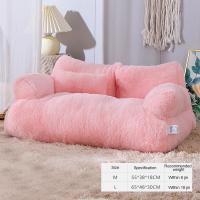 Sofá cama suave de felpa para gato, cama cálida para perros y gatos grandes, adecuado para perros pequeños y medianos, cómodo para dormir, suministros para mascotas, Invierno - details 13