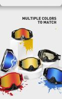 Scvcn gafas de sol a prueba de viento para motocicleta, lentes de visión amplia para deportes al aire libre, equitación, Motocross, esquí, UV400, máscaras para hombres - details 6