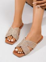 Nuevas Sandalias de Moda para Mujer 2025 Ropa de Playa Europea y Americana - details 2