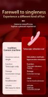 Vibrador potente para mujer, estimulador del clítoris del punto G, consolador masajeador vaginal, masturbador femenino, Juguetes sexuales para adultos mayores de 18 años - details 4